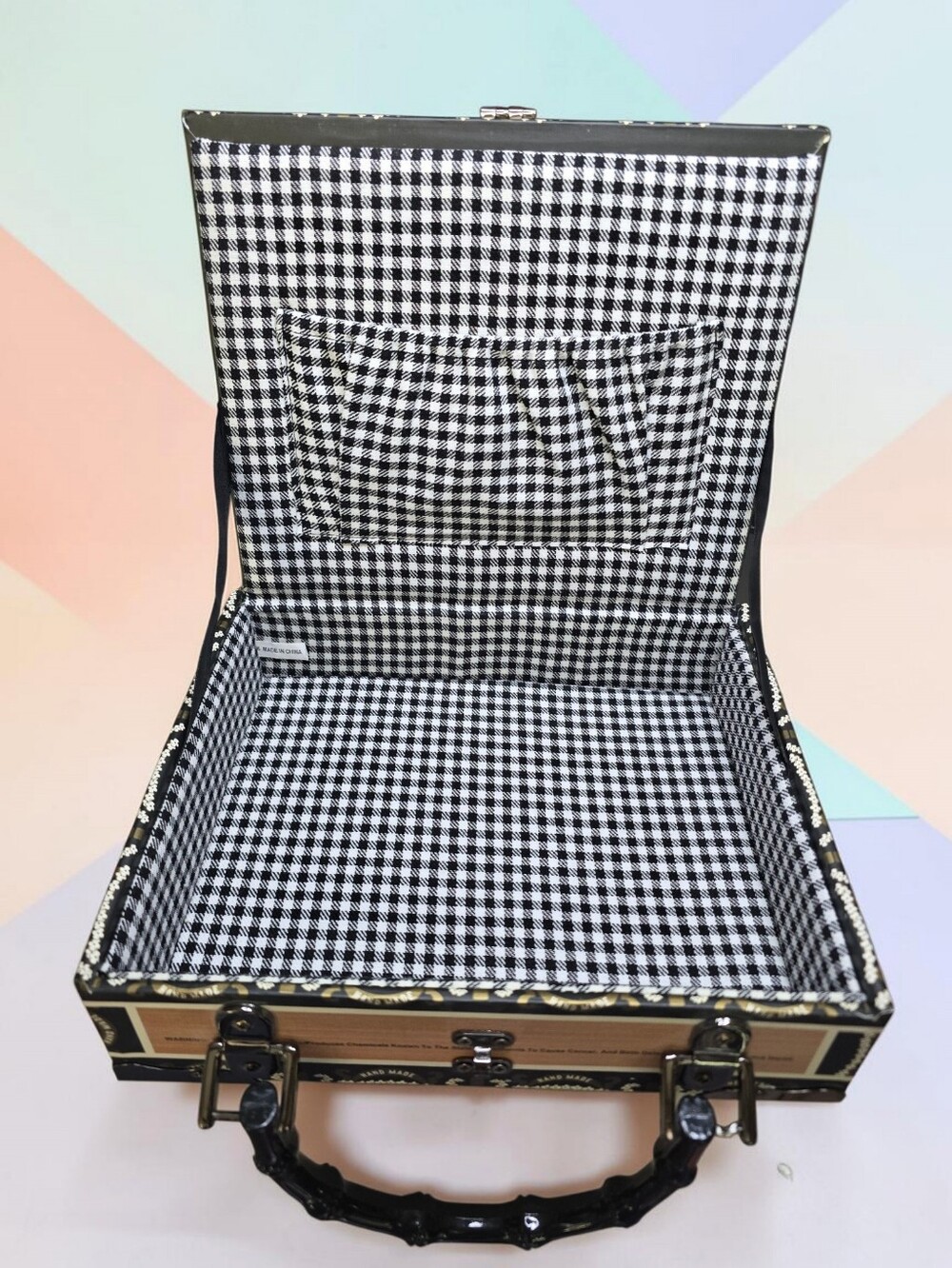 Vintage Romeo Roma Handmade Cigar Box Handbag - Picture 6 of 8